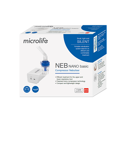 Компрессорный ингалятор небулайзер Microlife NEB NANO BASIC